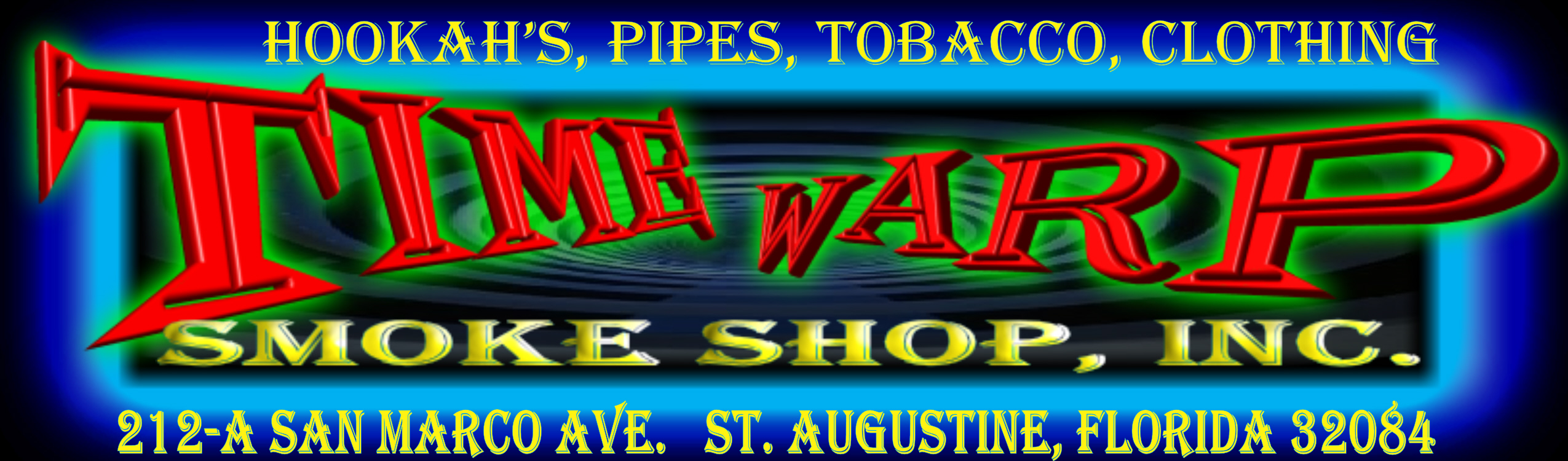 St. Augustine Smoke Shop Banner